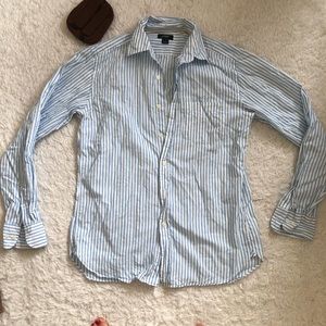 J. crew classic stripped dress shirt